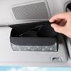 Portable Bling Car Glasses Case Anti-pressure Hard Shell Sunglasses Case Rhinestone Eye Glasses Case Car Assessoires