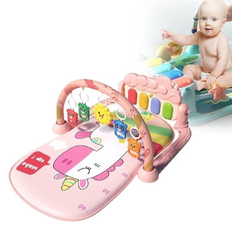 Tapete de Juego para Bebés con Piano Musical para Recién Nacidos de 0 a 36 Meses Juguete Sensorial Interactivo