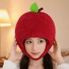 Cartoon Simulation Fruit Hat Funny Lychee Headgear Novelty Party Costume Head Cover  Festival