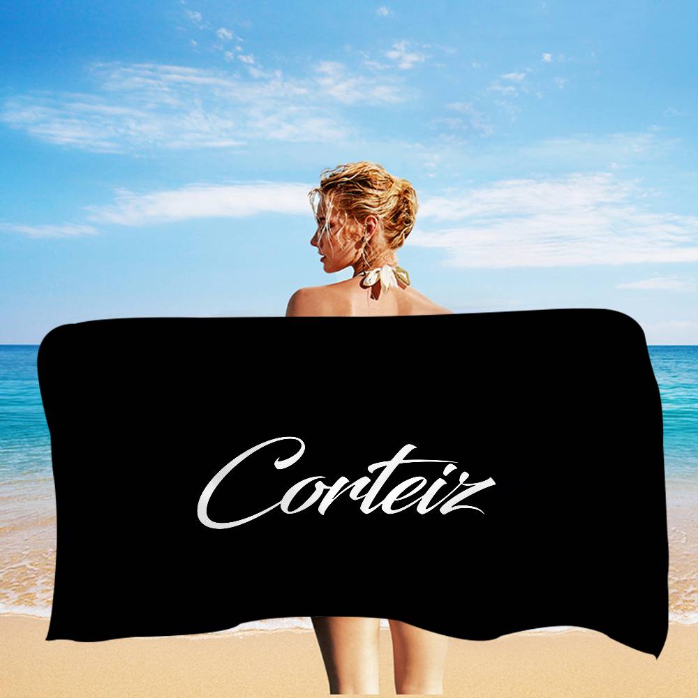 Hot Fashion C-Corteizs Anime Beach Swimming Towel Soft Absorbent Washcloth Children's Gifts For Kids Travel Camping Gym