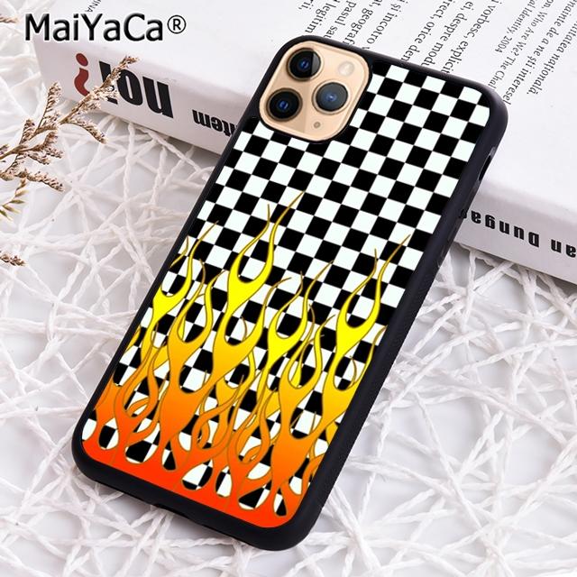 Checkerboard Plaid Checkered Phone Case For iPhone 17 Air 16 15 14 plus 12 13 pro max Shell Cover coque
