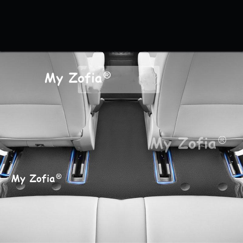 TPE Floor Mats Backrest Trunk Liners Waterproof Automotive Interior Refit Accessories For BYD Ti7 Leopard Titanium 7 2025 2026
