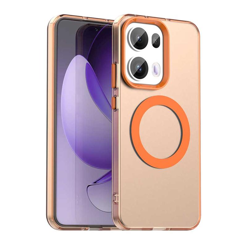 

Transparent Case For Oppo Reno 13 Pro Case Reno 13 14 Pro 5G Magnetic Adsorption Wireless Charge Cover For Oppo Reno 13 Pro Case Oppo reno14 f