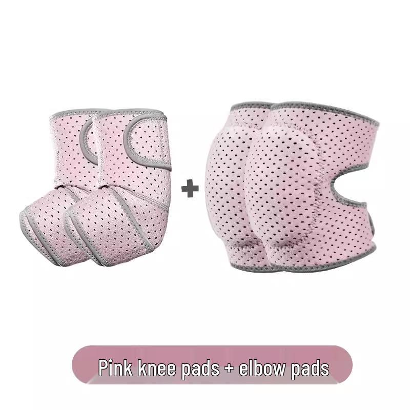 Beirong Breathable Adjustable Knee and Elbow Pad Set