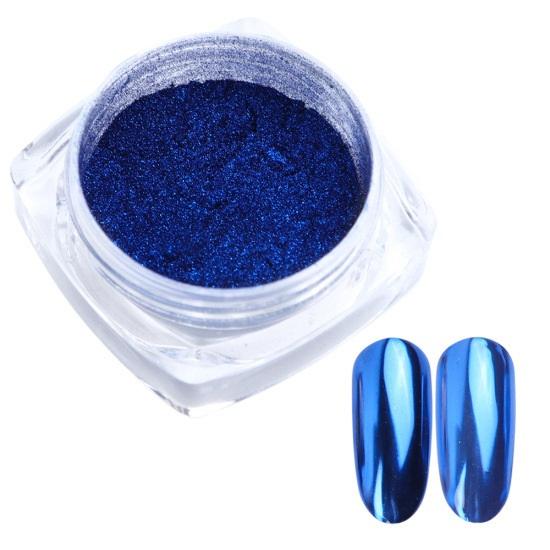 0.5g Nail Mirror Glitter Powder Gel Polish Rub Dust Shiny Gold Silver Fine Chrome Flakes Pigment DIY Accessories Decor
