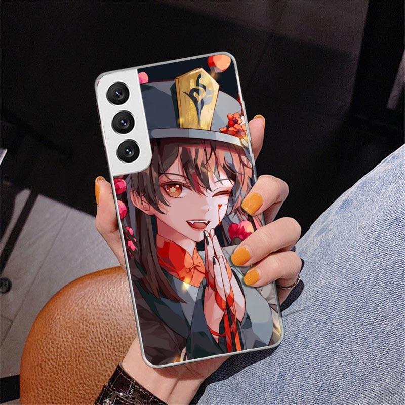 Genshin Impact Raiden Shogun Baal Phone Case For Samsung Galaxy S24 S25 Edge S26 Ultra S23 S22 S21 Plus S20 FE + Personalized Pr