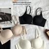 Seamless Wire-Free Push-Up Bra with Palm Cup for Small Bust - Breathable & Gap-Free