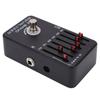 6 Band Equalizer Electric Guitar Metal Effect Pedal with True Bypass LED Flash DC 9V 15mA