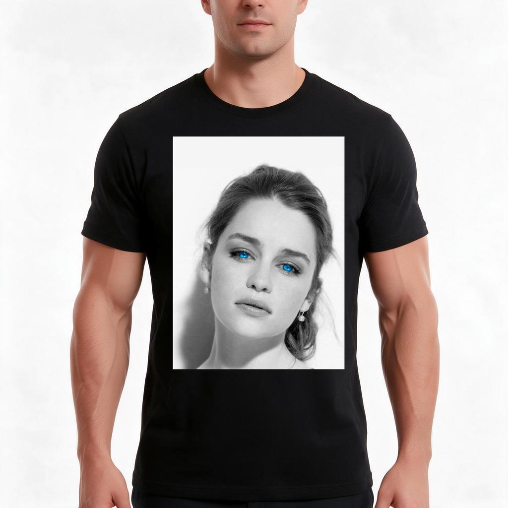 Mrs Clarke 2 Tshirt Summer Casual Cotton Tee Oversized Streetwear Tops Vintage Graphic Print Loose Fit Short Sleeve