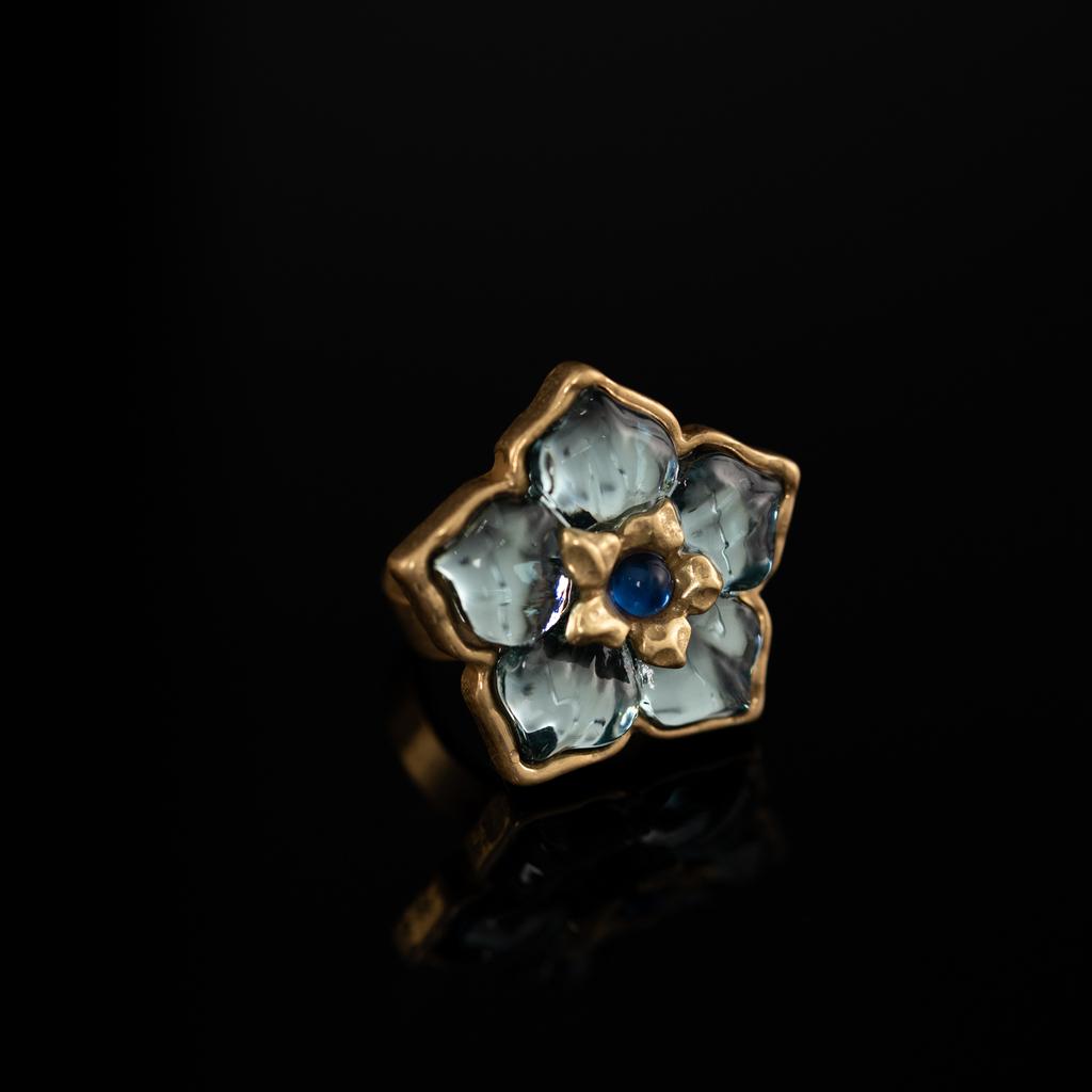 Medieval Copper Alloy Ring, Retro Court Style, High Sense Female Designer Temperament, New Ring