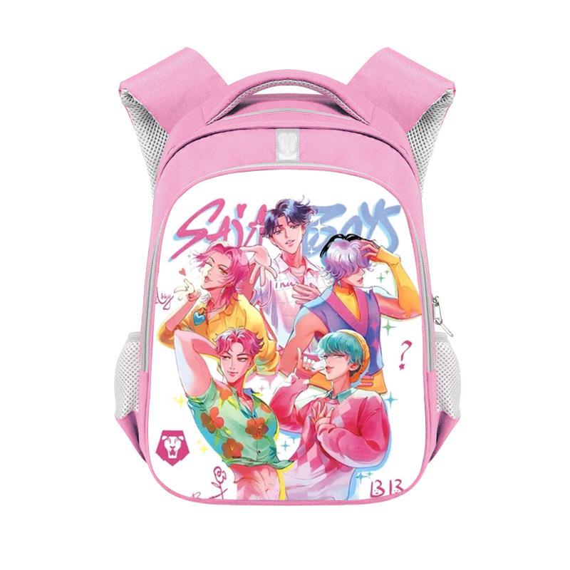 Witch Hunters Children'S School Bag Student Printing Large Capacity Storage Backpack Casual Burden Reduction Wear-Resistant Backpack
