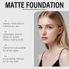 Zephoco Matte Long-Lasting Foundation - Ivory White (Moisturizing, Lightweight, Natural, Translucent, Easy To Blend).