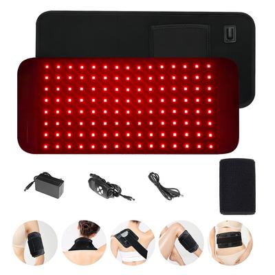 660nm & 850nm Red Infrared Light Therapy Pad Body Pain Relief Deep Therapy Belt Household Portable Heating Pad
