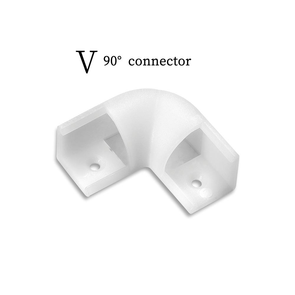 1-28 Peças/Lote 50cm Perfil de Alumínio LED Canto Suporte de Canal de Perfil de Alumínio para Tira de LED Barra de Luz Lâmpada de Armário Armário de Cozinha
