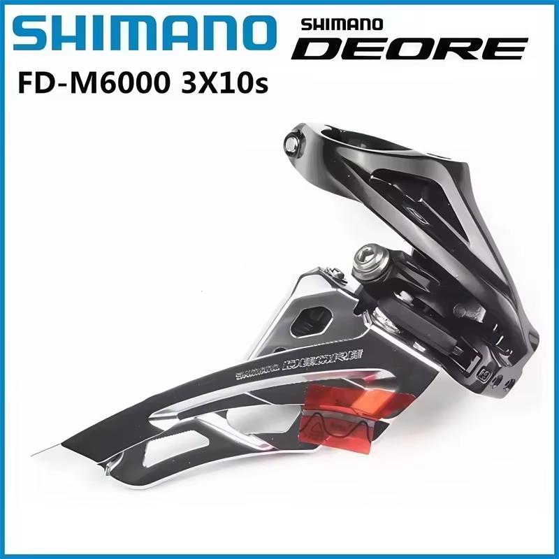 SHIMANO DEORE MTB FD M6000 3x10Speed SIDE SWING Front Derailleur Mountain Bike SHIMANO DEORE M6000 Series FD M6000