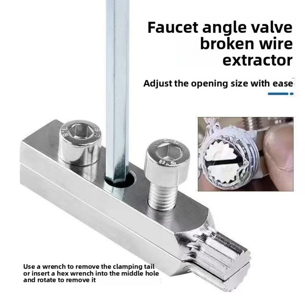 Portable Broken Wire Remover Extractor Tool For Faucet Angle Valve Tap Water Pipe Repair Kit Home Plumbing Repair