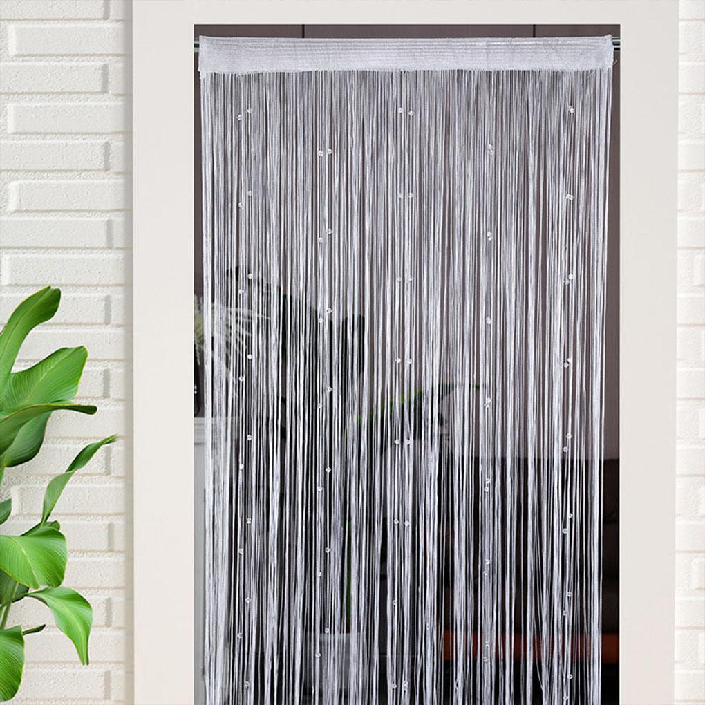 2025 New Fringed Creative Wedding Decoration Curtain Line Curtain, Simulated Bead Curtain Door Curtain