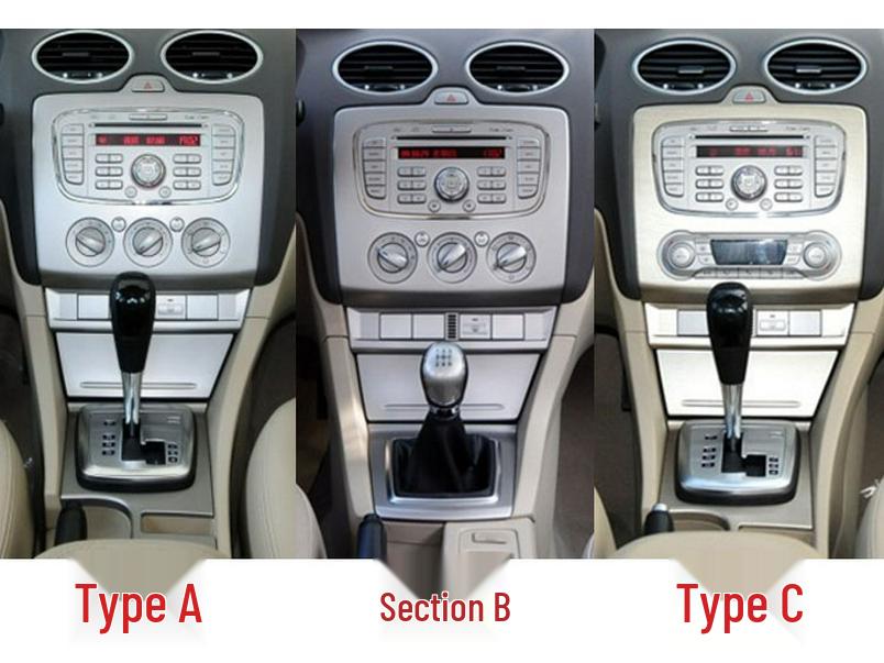 09-14 Focus Carbon Fiber Gear Shift Console Sticker