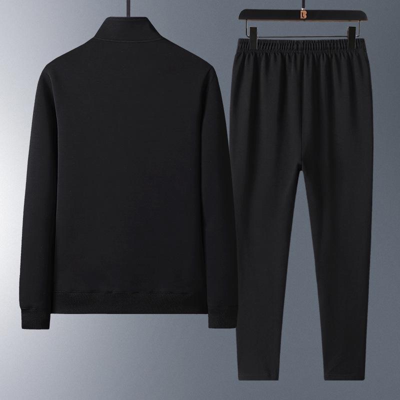 Pánská volná tepláková souprava pro střední a starší věk - jarní/podzimní ležérní bunda