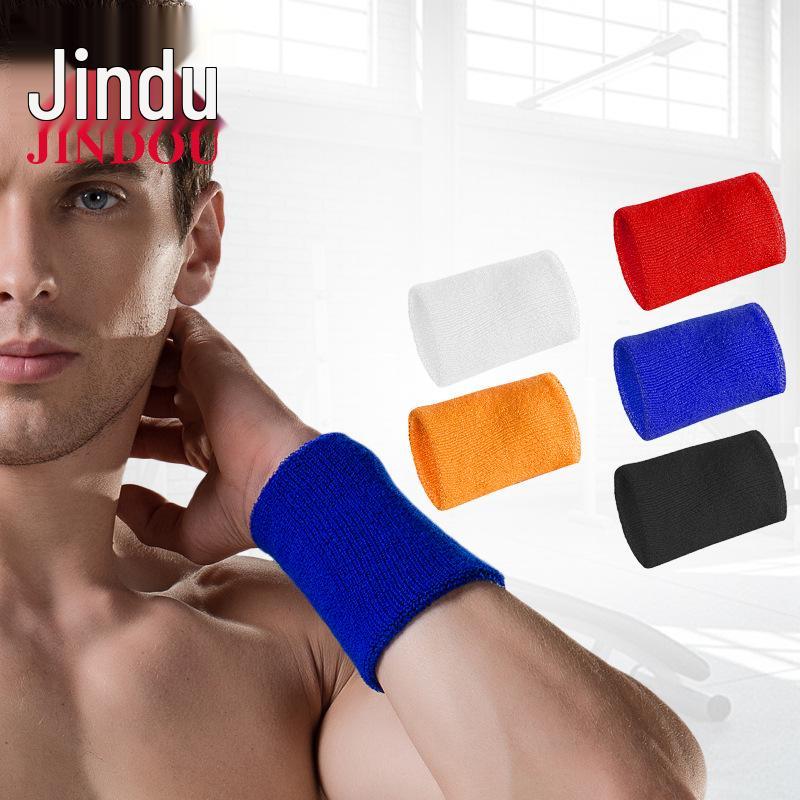 

Towel Wristbands: Sweat-Absorbent Support for Running, Cycling, Fitness & Sports Black 8x8