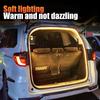 LED Trunk Lighting Lights Dynamic Flowing Flexible Light Strip On/Off Scanning Atmosphere Lamp Waterproof for Car Accessories