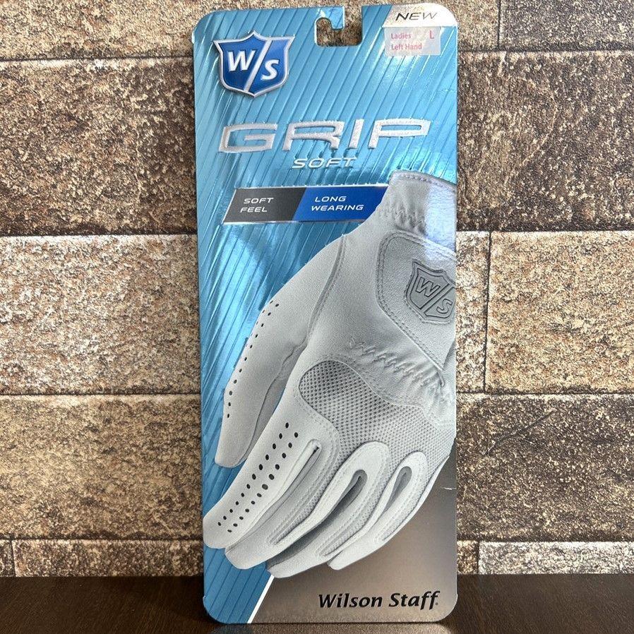 Used Wilson Wilson [New/Unused] Wilson Staff Women s Grip Soft Golf Glove Left Hand L