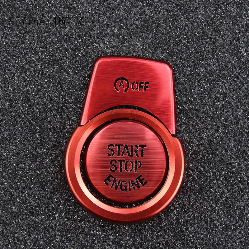 Car Styling Engine START Button Replace Cover STOP Switch Accessories Key Decor For BMW 1 2 3 4 Series Gt F20 F21 F30 F34 X1 F48