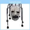 Corey Taylor Full Head Latex Mask With Dreadlocks Ideal For Halloween Parties And Cosplay Events