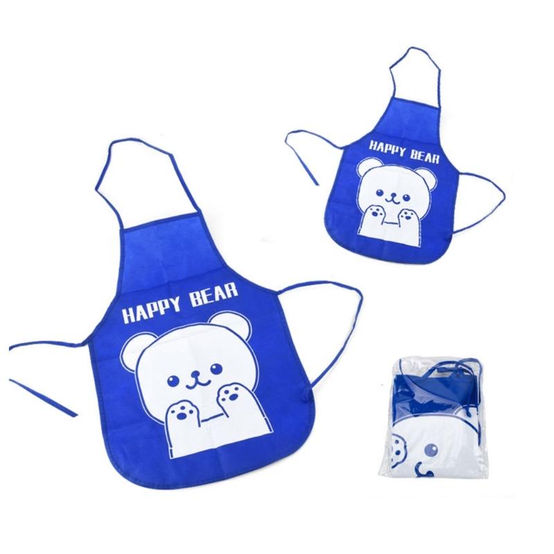 Kids Apron Kitchen Bib Apron for Cooking Painting Baking Chefs Costume Adjustable Child ApronsKid Funny Cooking Gifts