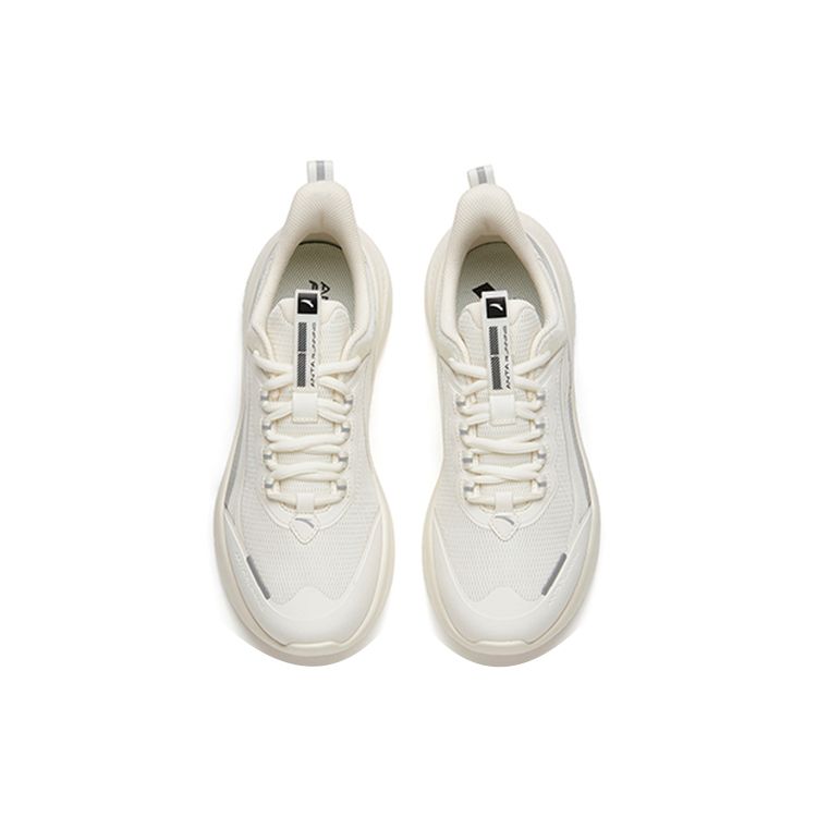 Anta Feihong Comfortable Non-Slip Wear-Resistant Breathable Low-Top Running Shoes Men Sneakers White Black 912135541-1