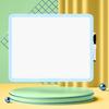 Kleines trocken abwischbares Whiteboard, 14 x 11 Zoll, Mini-Whiteboard mit Marker
