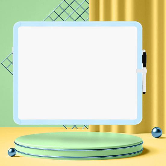 Kleines trocken abwischbares Whiteboard, 14 x 11 Zoll, Mini-Whiteboard mit Marker