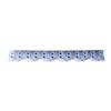 Conductive Rubber Keyboard Contact Rubber Strips with 12 Positions, Flexible Continuous Form for Digital Piano and Electronic Keyboard Repair
