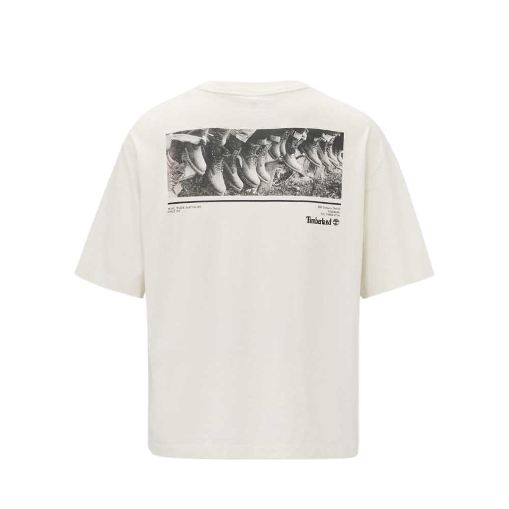 Timberland Breathable Loose Fit Printed Short Sleeve T-Shirt Unisex tops TB0A5SNQCM91