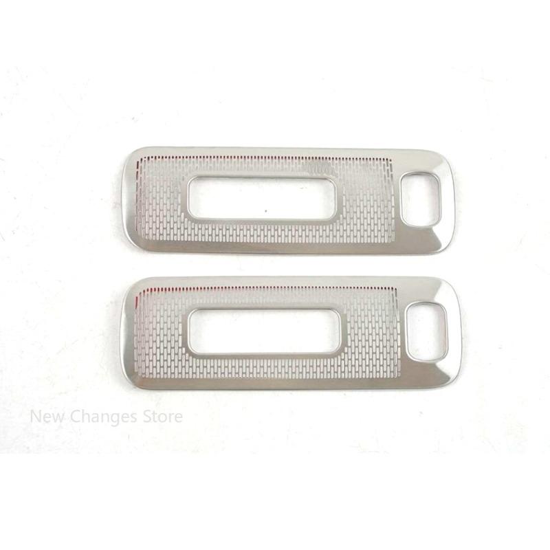 For Zeekr 9X 2025 2026 Car Second Row B-pillar Air Outlet speakers Dust Proof Horn Cover Panel Interior Accessories
