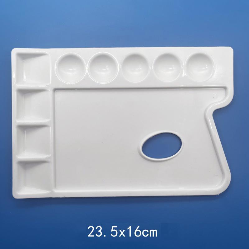 Color Palette Pigment Tray Plastic Office Educational Supplies Equipment Easy To Clean Suitable for Art Students Beginner TMZ