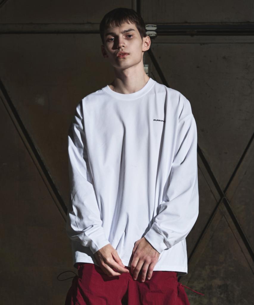 Peongkeupeijeu Ascii Ball L/S Tee Off White