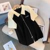 T-shirt da donna taglie forti Slouchy Casual Semplice Maglietta a maniche corte ampia