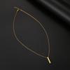 Edelstahl Halsketten Minimalismus Klassischer Mode Stil Herren Kettenhalskette Für Frauen Schmuck Halsband Anhänger Geschenke NEU