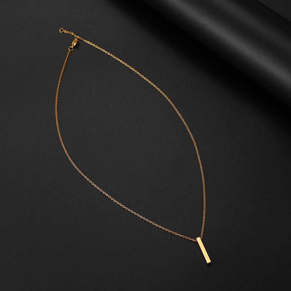 Edelstahl Halsketten Minimalismus Klassischer Mode Stil Herren Kettenhalskette Für Frauen Schmuck Halsband Anhänger Geschenke NEU