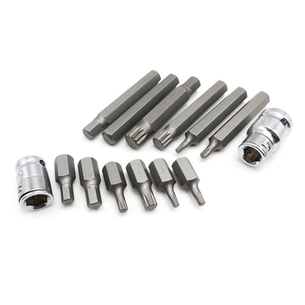 Rust-proof 40 Pcs Hexagon Socket with Allen Multifunctional Anti-slip Wrench