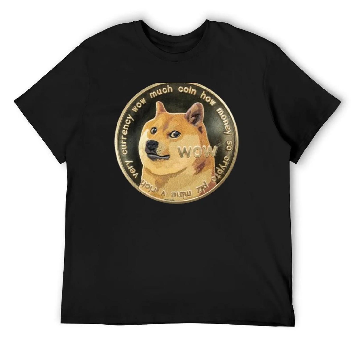 

Dogecoin meme T-Shirt XXXXXL чорний