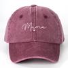 New Printed Heart-shaped Letters "mama" Are Fashionable and Versatile Baseball Caps That Are Suitable for Daily Outdoor Casual W