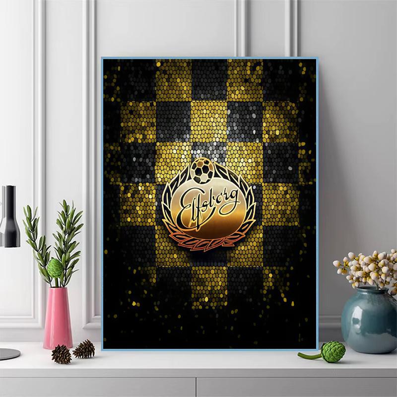 IF Elfsborg 100% Round Full Drill 5D DIY Diamond Painting Embroidery Cross Stitch Rhinestone Décor