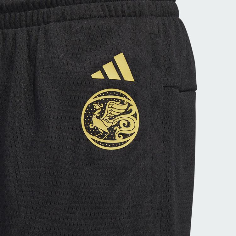 Adidas Select Pattern Print Colorblock Basketball Shorts Men Bottoms Black IS0607