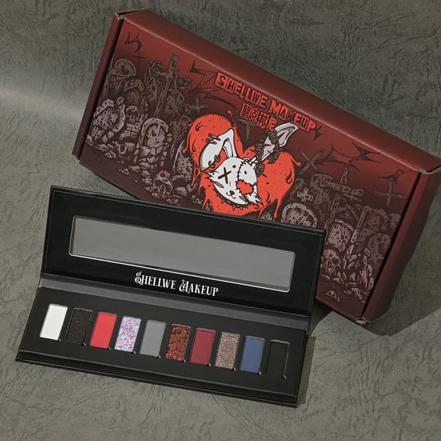 

SHELLWE MAKEUP - freya86 Punk Bunny 10 Color Chameleon Eye Shadow Palette #Full Size - 9.5g