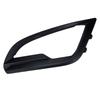 1 Pair Car Front Left & Right Bumper Fog Light Cover Frame Bezel Fit for Ford EcoSport 2018 2019 2020 2021 Black Plastic