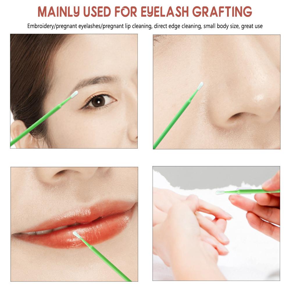 100pcs Car Maintenance Cotton Swab Multi-Purpose Cleaning Stick For Keyboards Car Computer Painting Crafting Equipment Cleaning