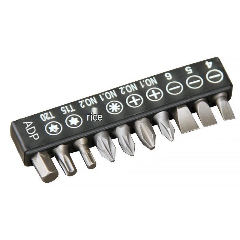 HSDCK 10-Piece S2 25mm Screwdriver Bit Set