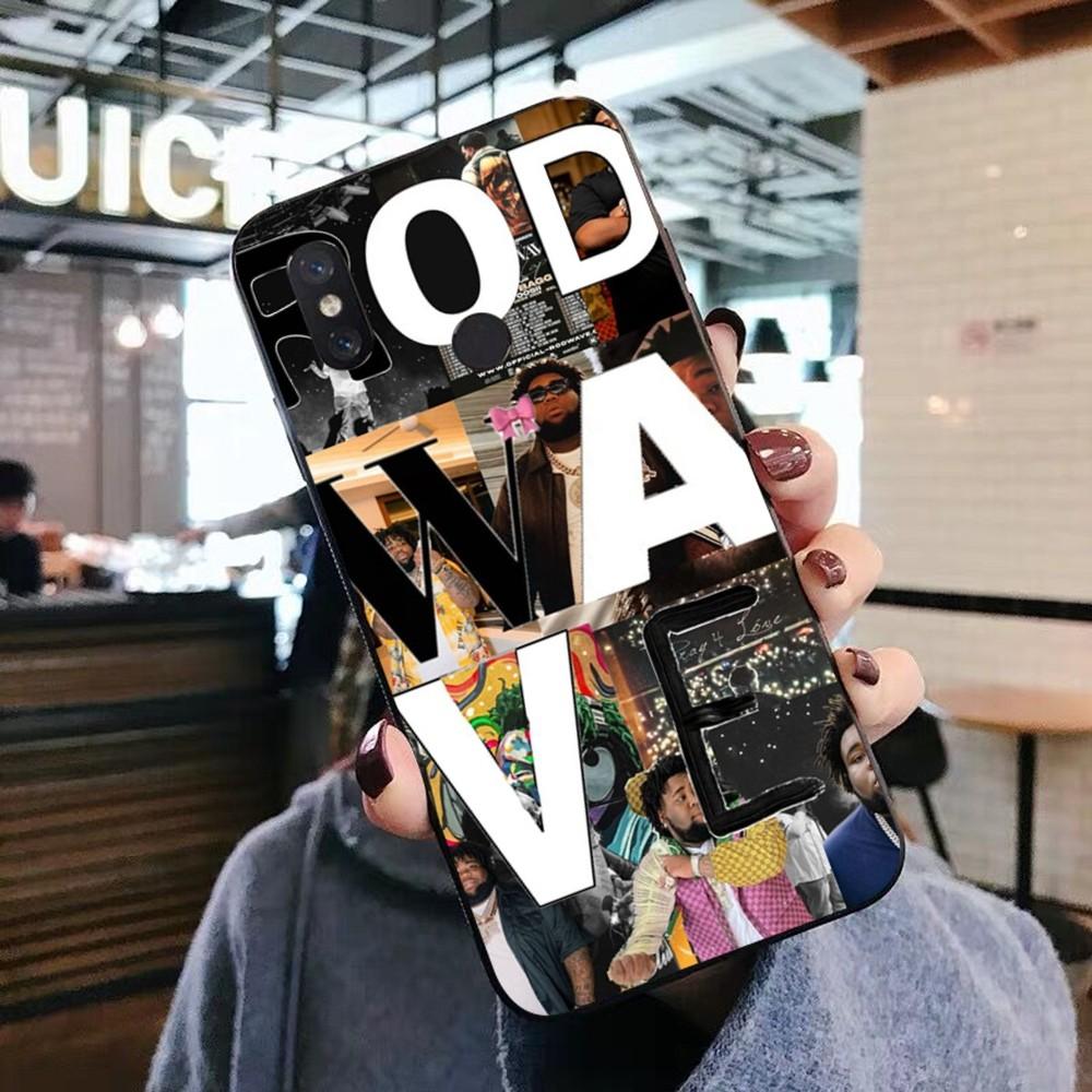 Rod Wave Rapper Cool Man Phone Case For Xiaomi Mi 5X 8 9 10 11 12 Lite Pro 10T PocoX3pro PocoM3 Note 10 Pro Lite